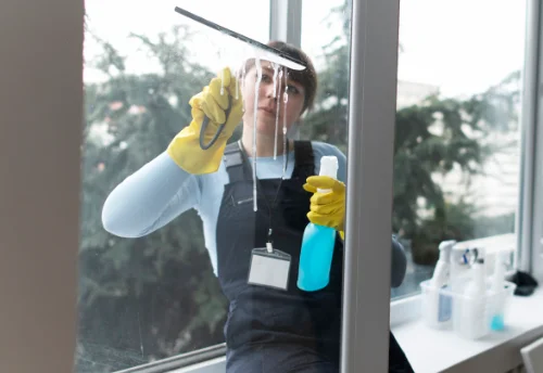 Nettoyage de vitres intérieures et extérieures à Dornes
